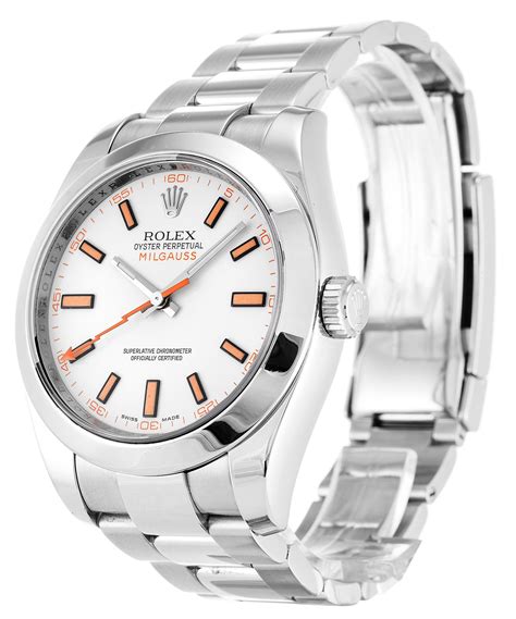 rolex oyster perpetual milgauss fake price|rolex milgauss 116400gv price.